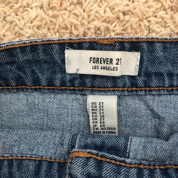 Forever 21 Button-up Jean Skirt - Picture 4 of 4